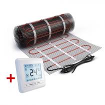 Теплый пол нагревательный мат (18 кв.м.) + электронный терморегулятор